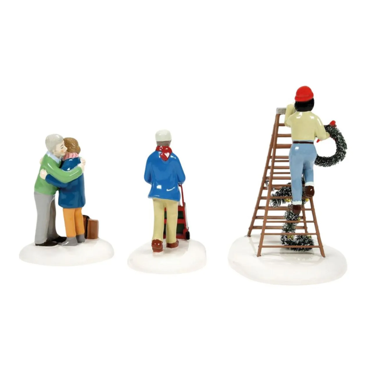 - Snow Village - Friends & Neighbors Set of 3<Department 56 Fashion