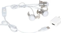 - Village Accessory - USB LED 3 Light Cord | The Christmas Loft<Department 56 Hot