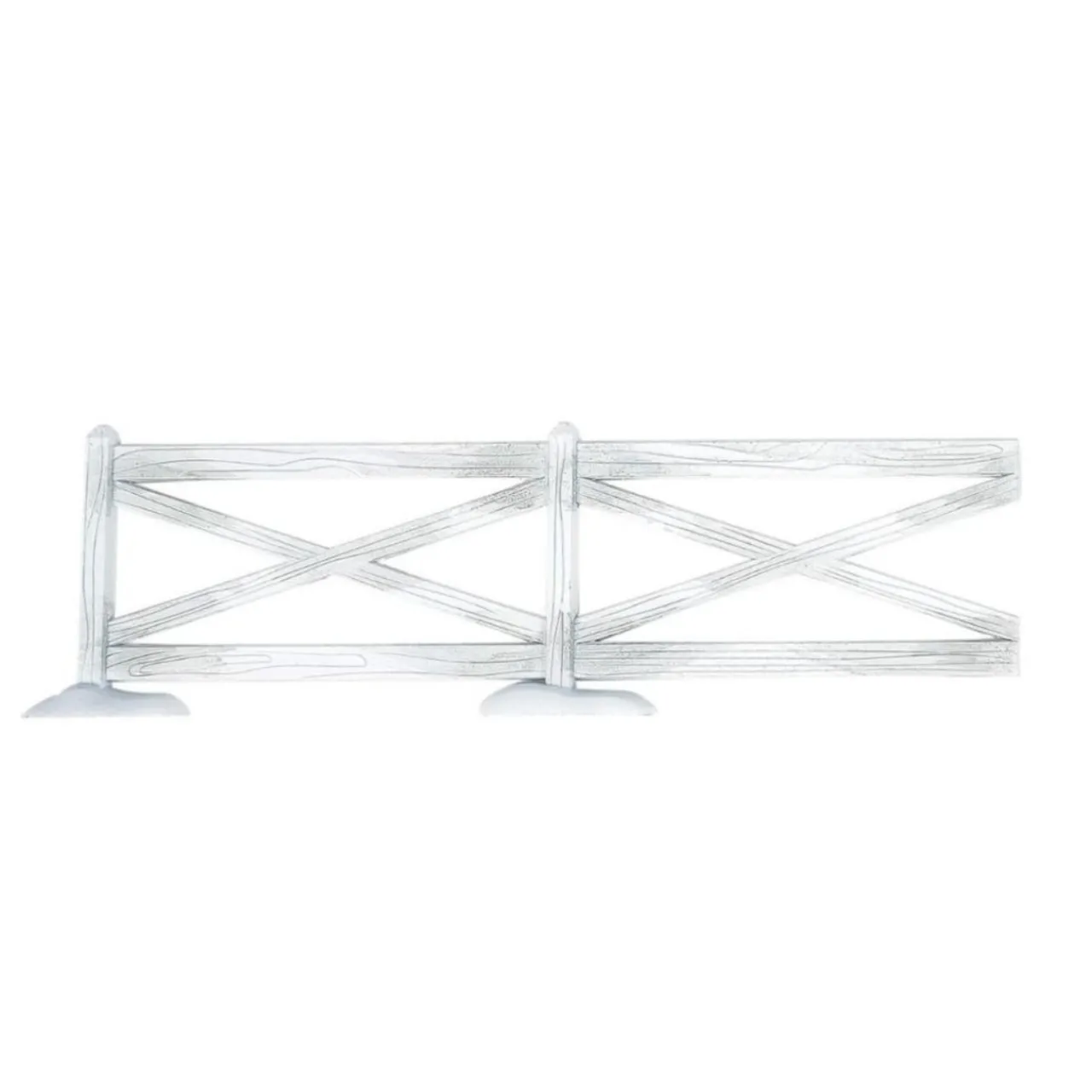 - White Crossbuck Fence Set of 5<Department 56 Best