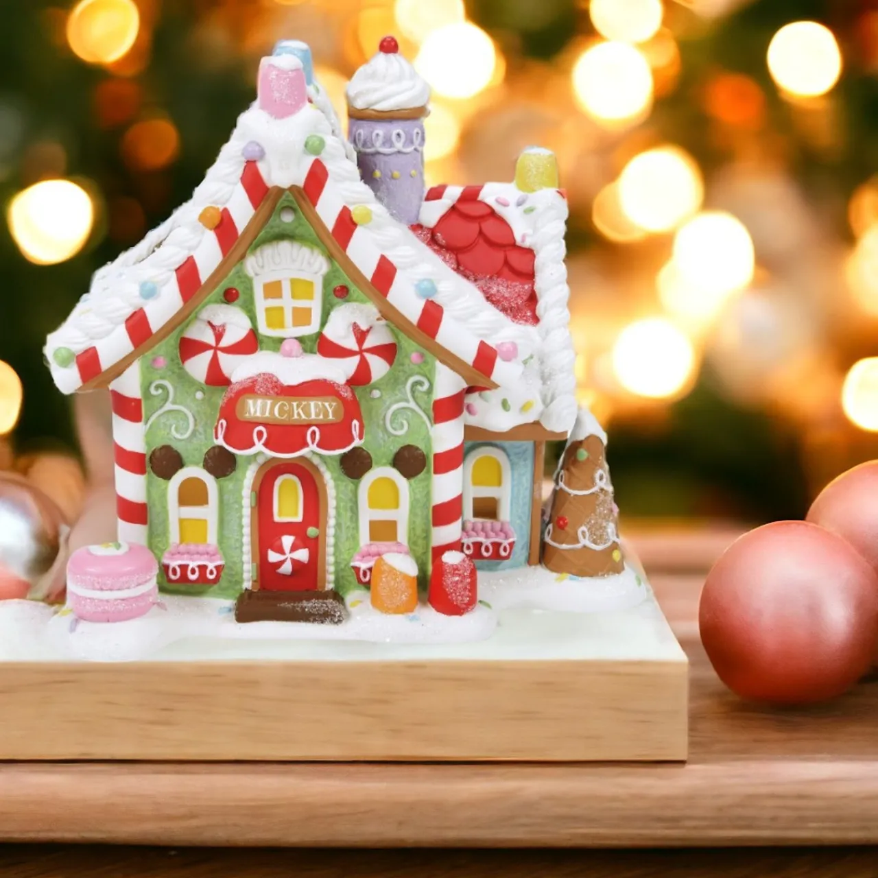 Disney Village Mickey's Peppermint Villa<Department 56 Discount