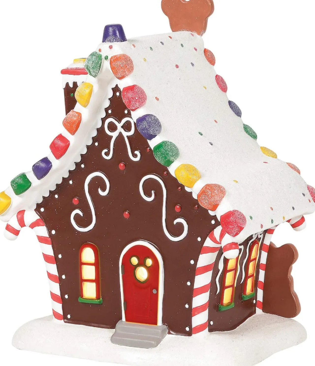 - Disney Village Mickey Mouse Gingerbread House - #6001317<Department 56 Fashion