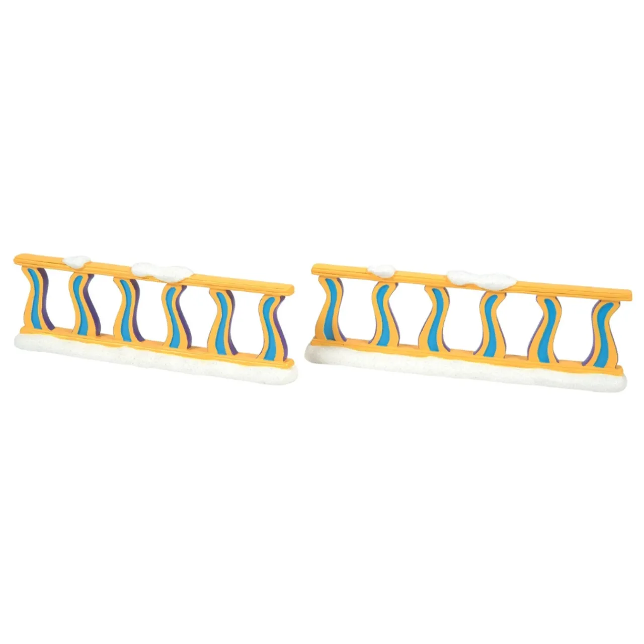 Grinch Village Grinch Street Fence Set of 2 Accessory<Department 56 Hot
