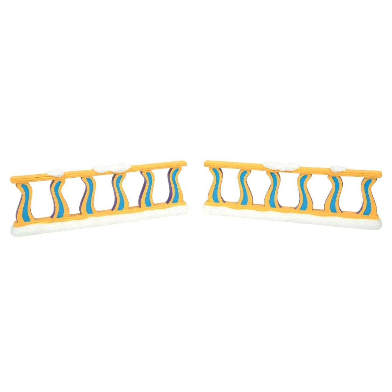Grinch Village Grinch Street Fence Set of 2 Accessory<Department 56 Hot