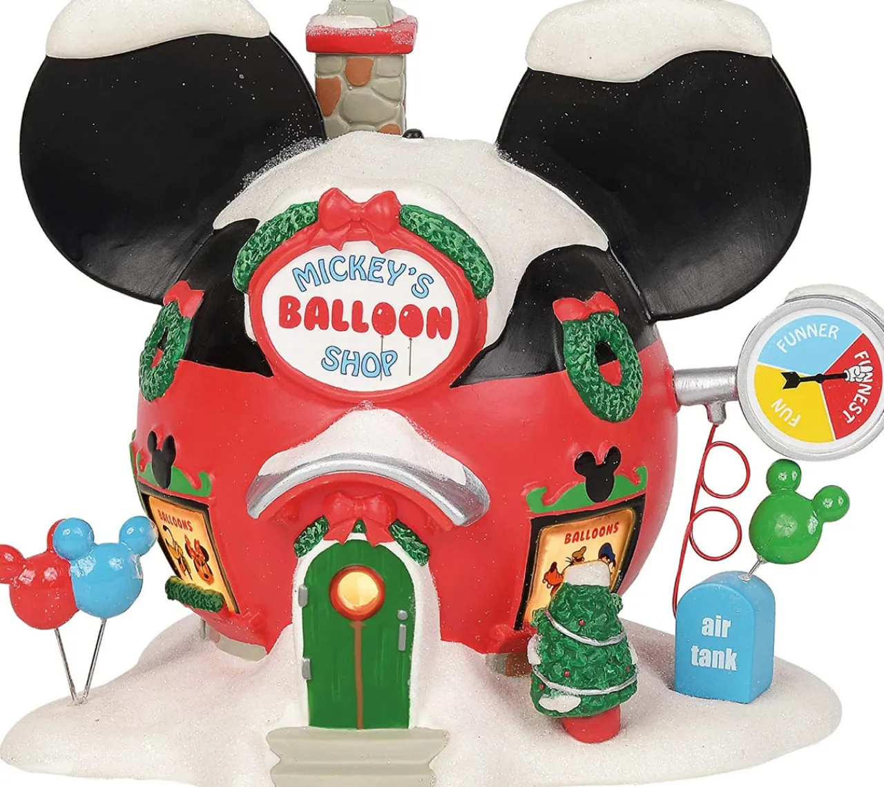 - Mickey's Balloon Inflators Lit Building, Disney Village Series, 7<Department 56 New
