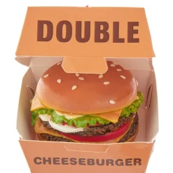 Double Cheeseburger Ornament<Kurt Adler Hot