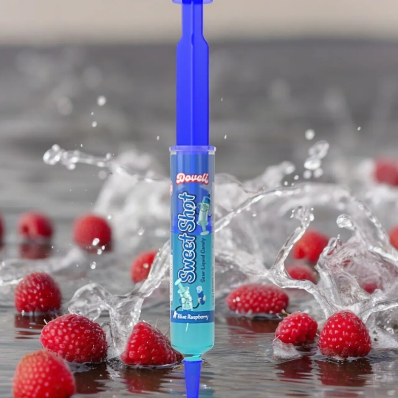 Doveli Sweet Shot Syringe - Blue Raspberry Flavor< Discount