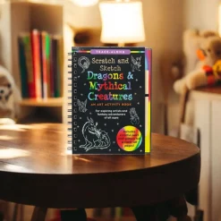 Dragons & Mythical Creatures Scratch & Sketch Art Activity Book< Clearance