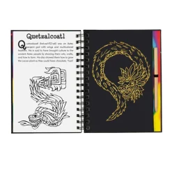 Dragons & Mythical Creatures Scratch & Sketch Art Activity Book< Clearance