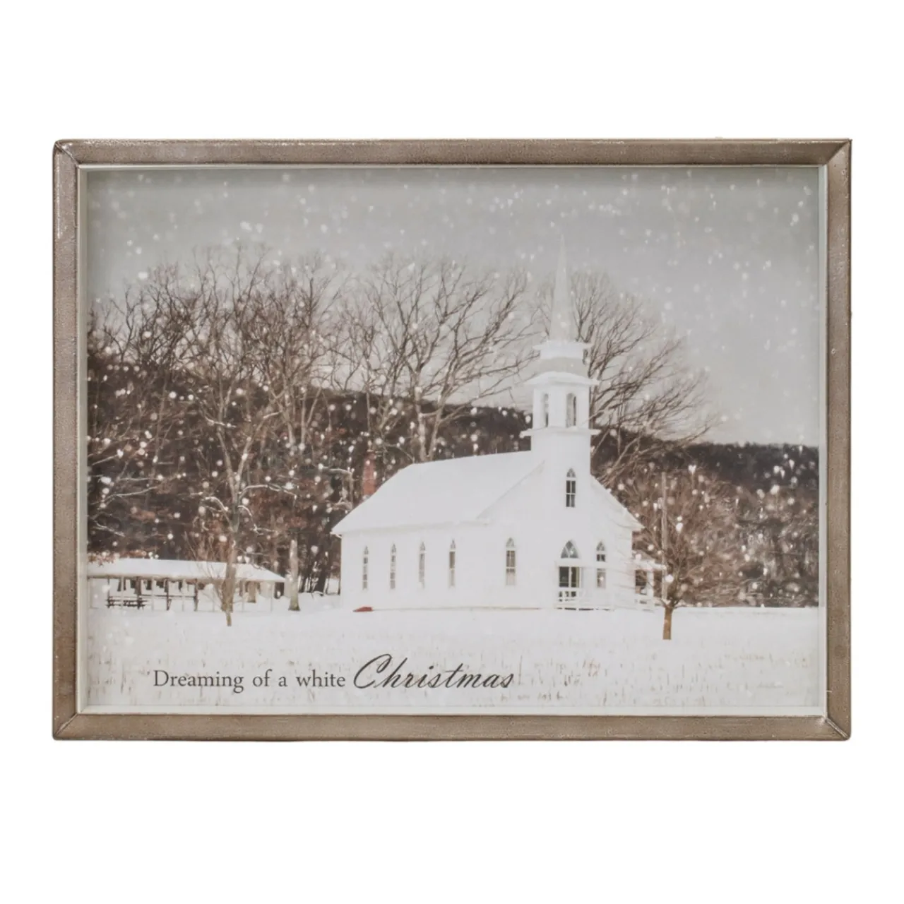 Dreaming of a White Christmas Frame< Best