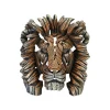 EDGES Mini Lion Bust Figurine< Discount