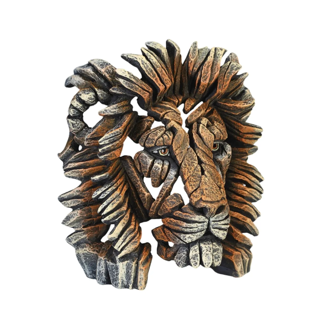 EDGES Mini Lion Bust Figurine< Discount