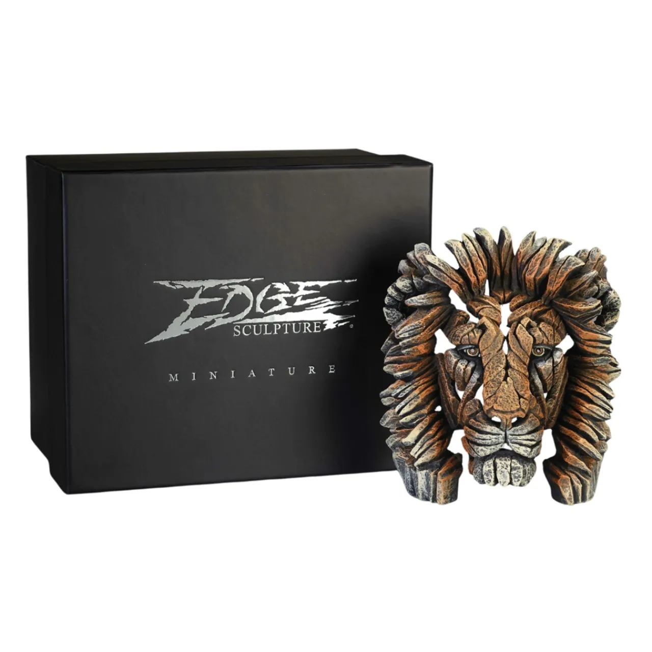 EDGES Mini Lion Bust Figurine< Discount