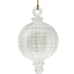 Small Clear Iris Glass Ornament<Egyptian Museum Fashion