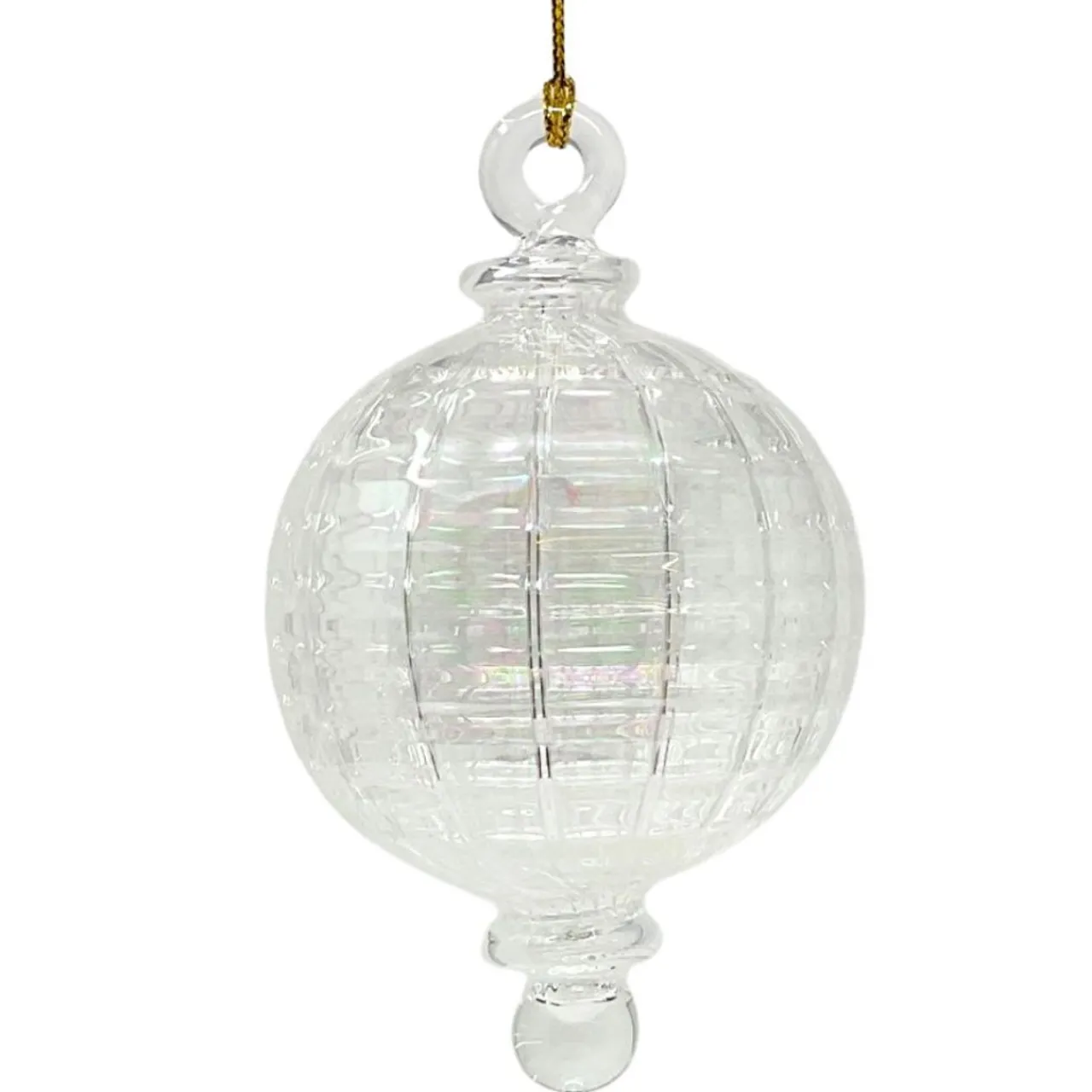 Small Clear Iris Glass Ornament<Egyptian Museum Fashion