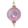 Small Pink Floral Ball Ornament<Egyptian Museum Clearance