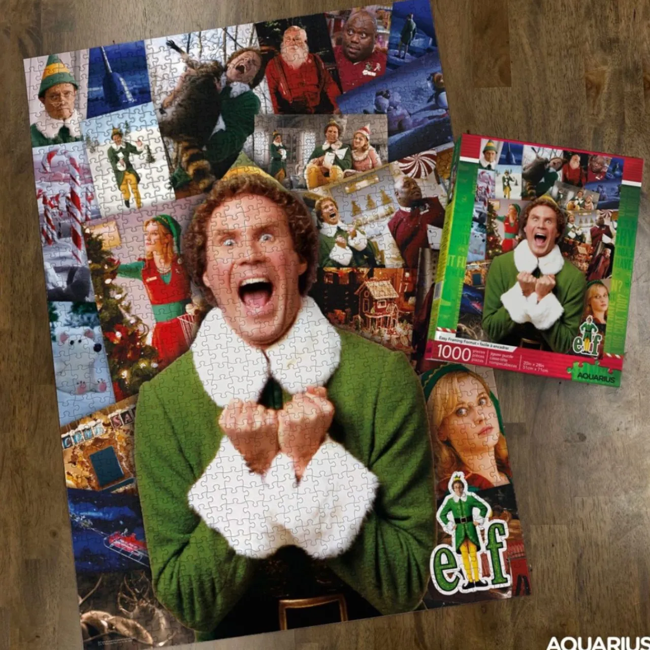 Elf Collage 1000-Piece Puzzle< Clearance