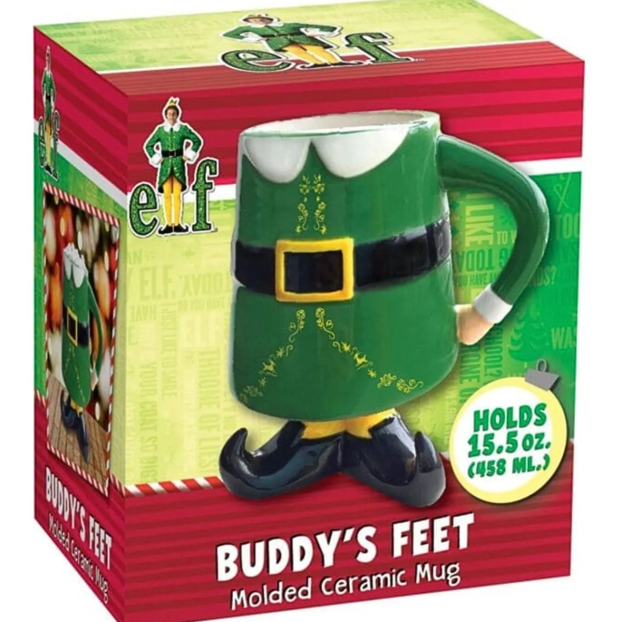 Elf The Movie Buddy Feet Mug< Hot