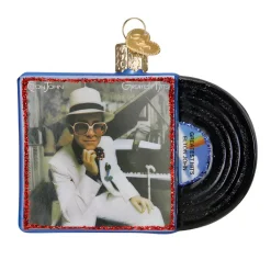 Elton John Album Ornament<Old World Glass Clearance