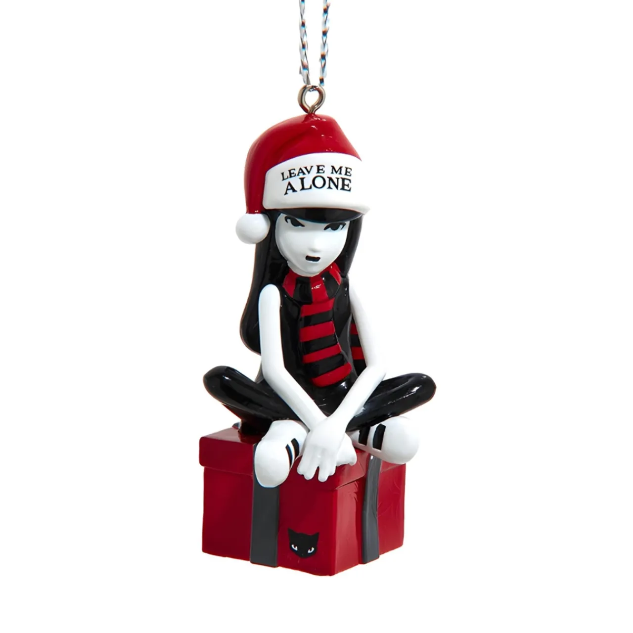Emily The Strange Leave Me Alone Ornament, 3.5 Inch, EY1241<Kurt Adler Hot