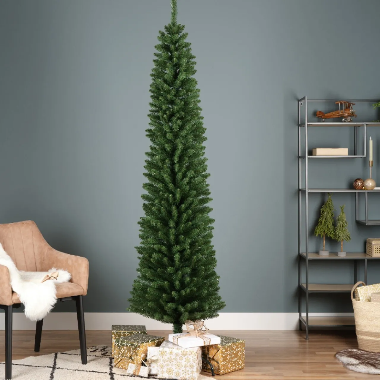 Everlands 9 Foot Unlit Pencil Pine Tree< Best