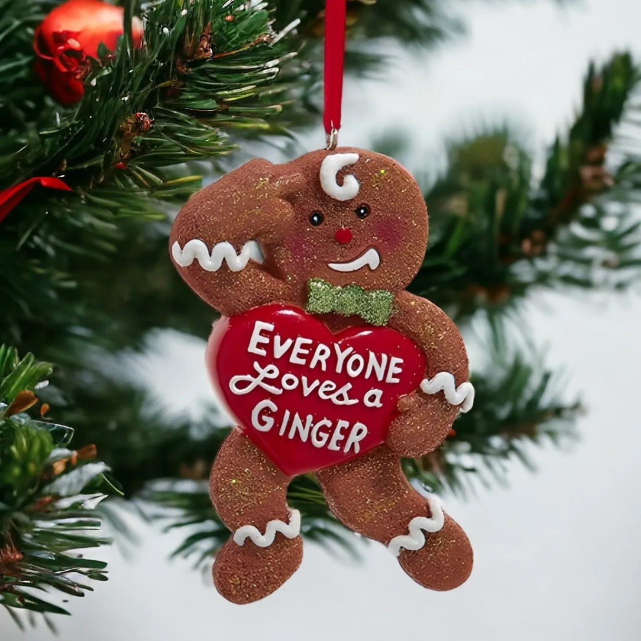 Everyone Loves A Ginger Ornament<Kurt Adler Outlet
