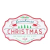 Farmhouse Christmas Metal Sign< Online