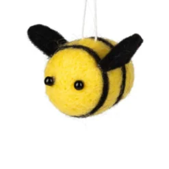 Felt Mini Bumblebee Ornament< Outlet