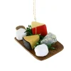 Festive Cheese Board Ornament<Cody Foster & Co. Outlet