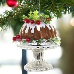 Festive Holiday Bundt Cake Ornament<Cody Foster & Co. Outlet