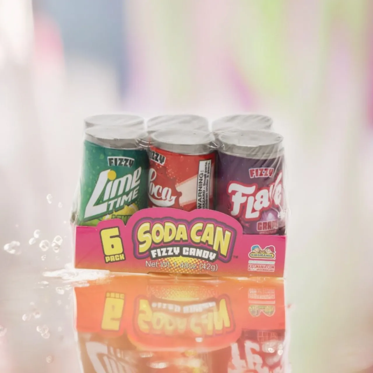 Fizzing Soda Cans Candy Pack< Outlet