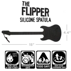 Flipper Guitar Spatula - Black< Fashion