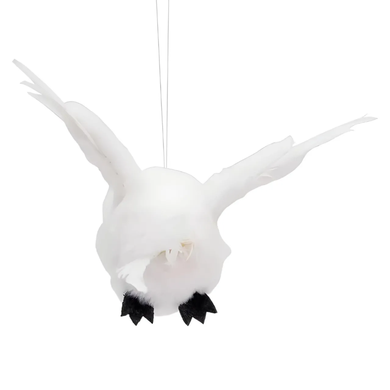 Flying White Owl Ornament<Kurt Adler Outlet