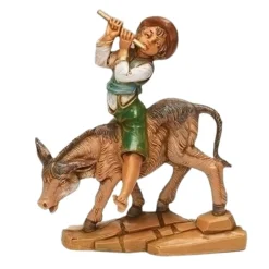 - 5" Dominic Boy with Donkey<Fontanini Discount