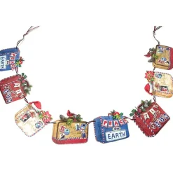 3.5 Foot Holiday Luggage Garland< Fashion