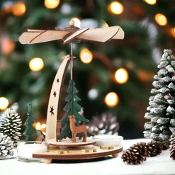 Forest Scene Christmas Pyramid< Outlet