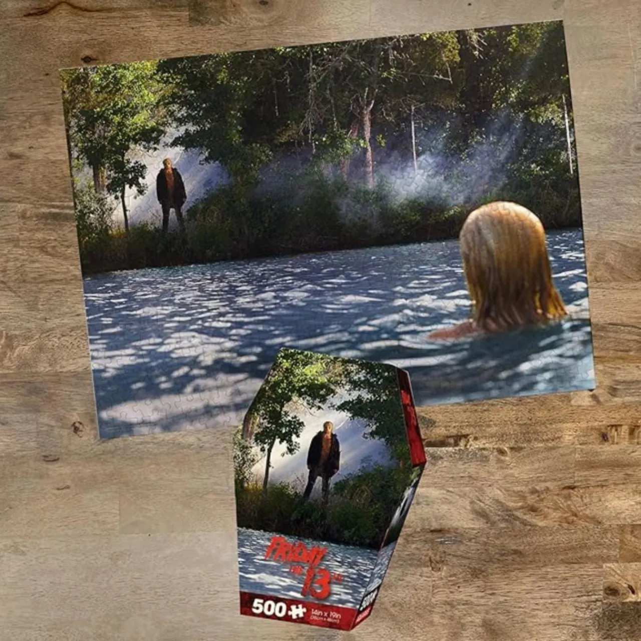 Friday the 13th Coffin Box 500PC Puzzle< Hot