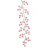 6Ft Red Cotton Ball LED Garland<Kurt Adler Outlet