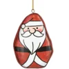 Ganz - Santa Pebble Art Ornament< Sale