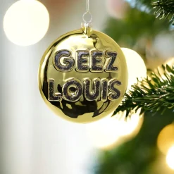 Geez Louis Gold Bauble Ornament<Cody Foster & Co. Clearance
