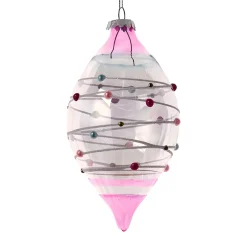 Glass Bubblegum Drop Ornament<Kurt Adler Fashion