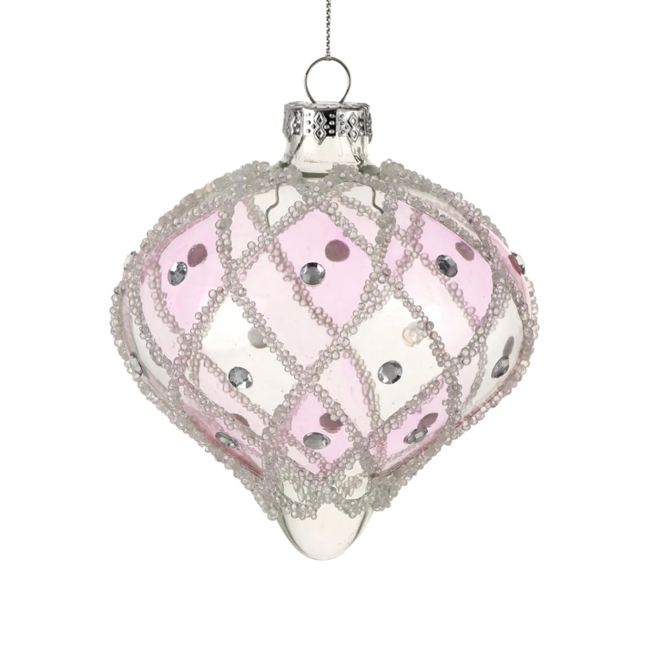 Glass Ice Jewel Onion Ornament< Fashion