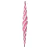 Glass Pink Peppermint Finial Ornament< Outlet