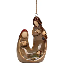Glazed Nativity Ornament< Outlet