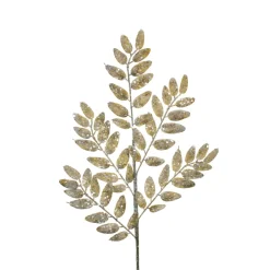 Glittered Leaf Spray< Online