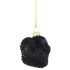 Glittery Black Truffle Christmas Ornament<Cody Foster & Co. Sale