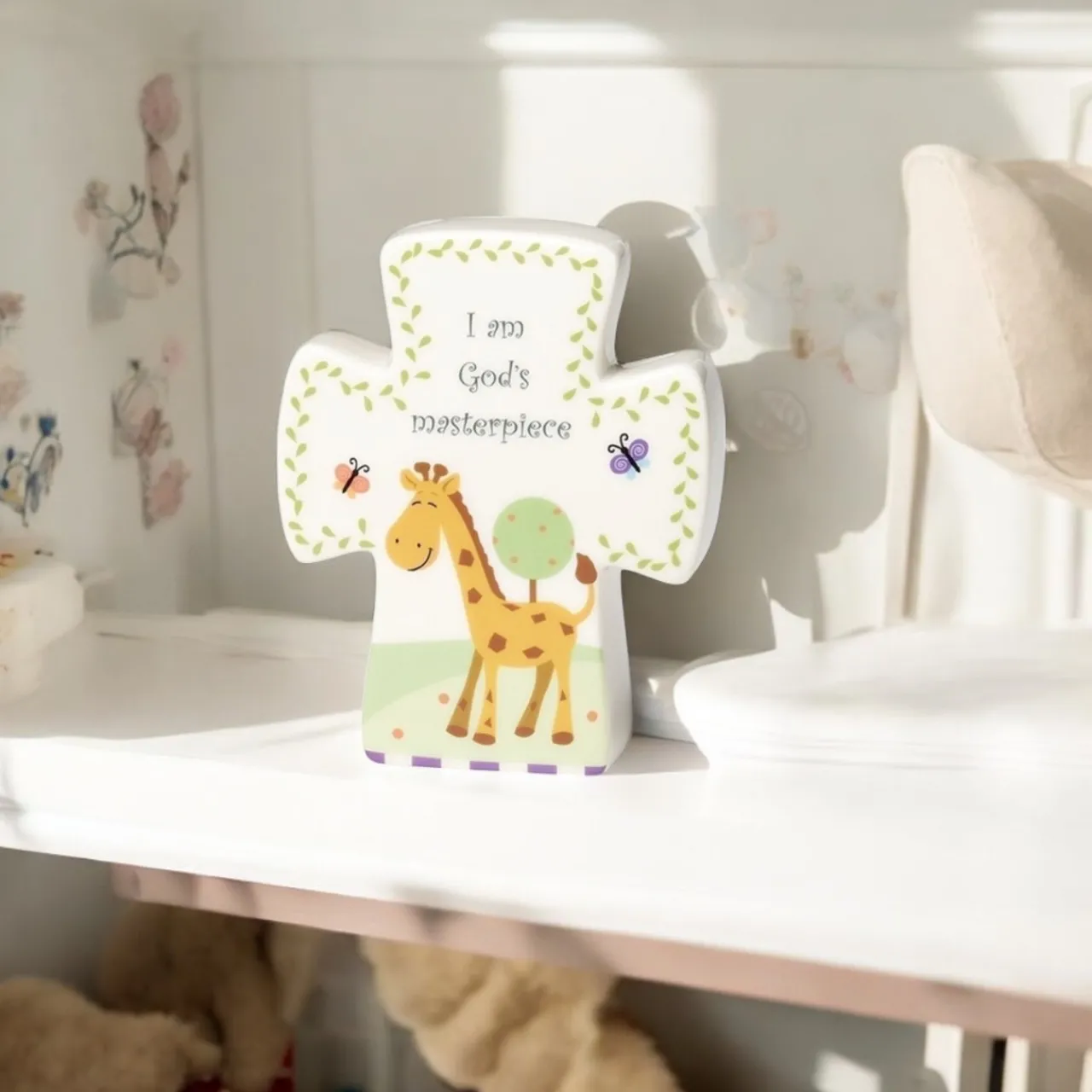 God Created Everything Musical Cross - Giraffe< Online