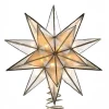 Gold Sputnik Capiz Tree Topper | The Christmas Loft<Kurt Adler New