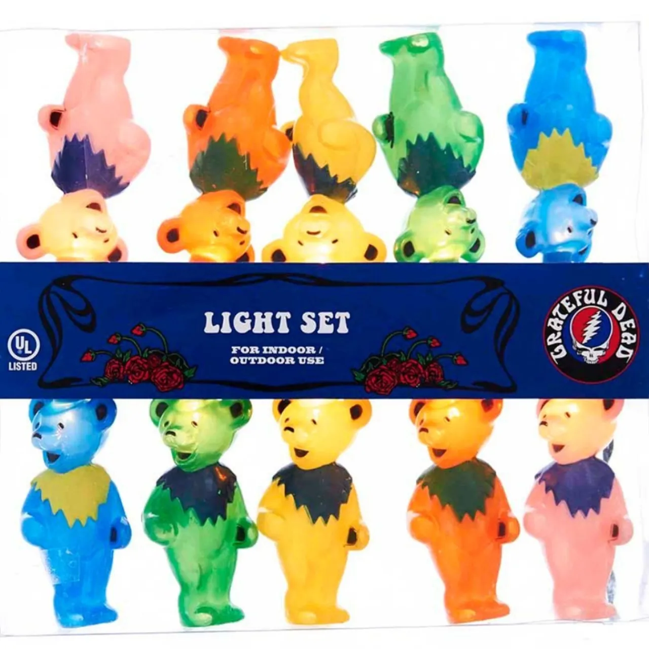 Grateful Dead Dancing Bears String Party Light Set<Kurt Adler Discount