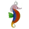 Green Fin Seahorse Ornament< Clearance