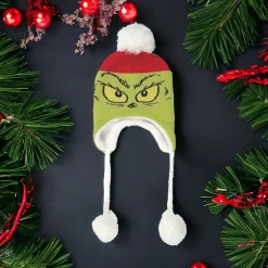 Grinch Toboggan Hat< Clearance